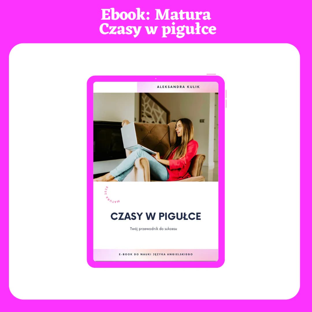 E-book: Matura – Czasy w pigułce