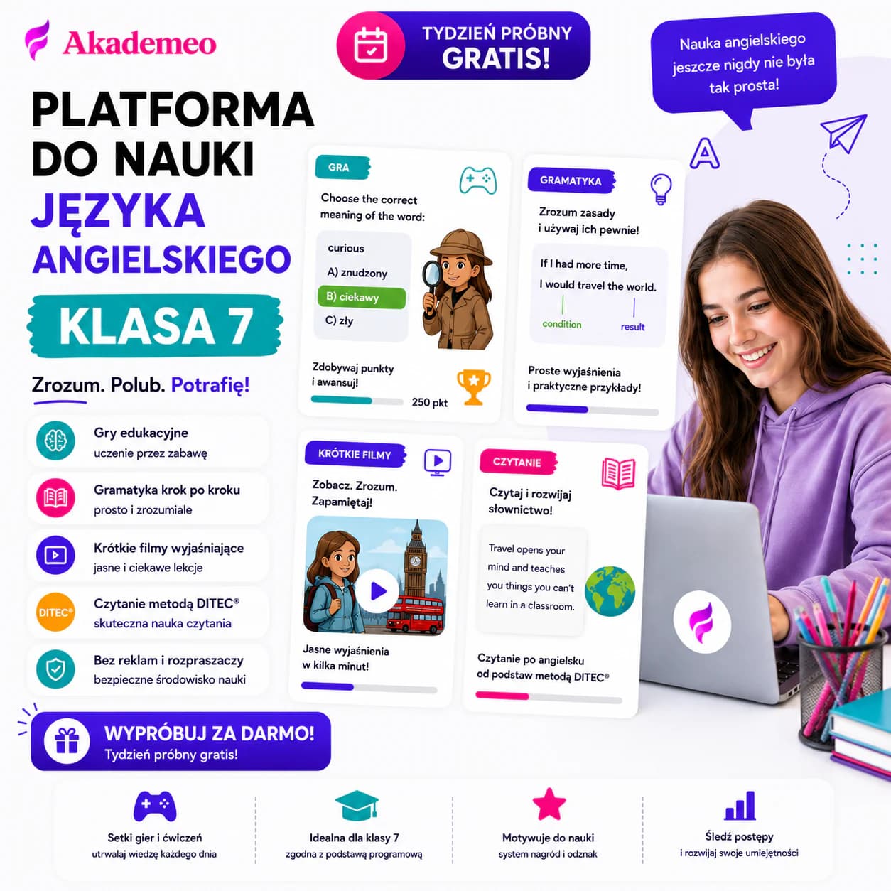 matematyka klasa 7 online - kurs i ćwiczenia dla ucznia