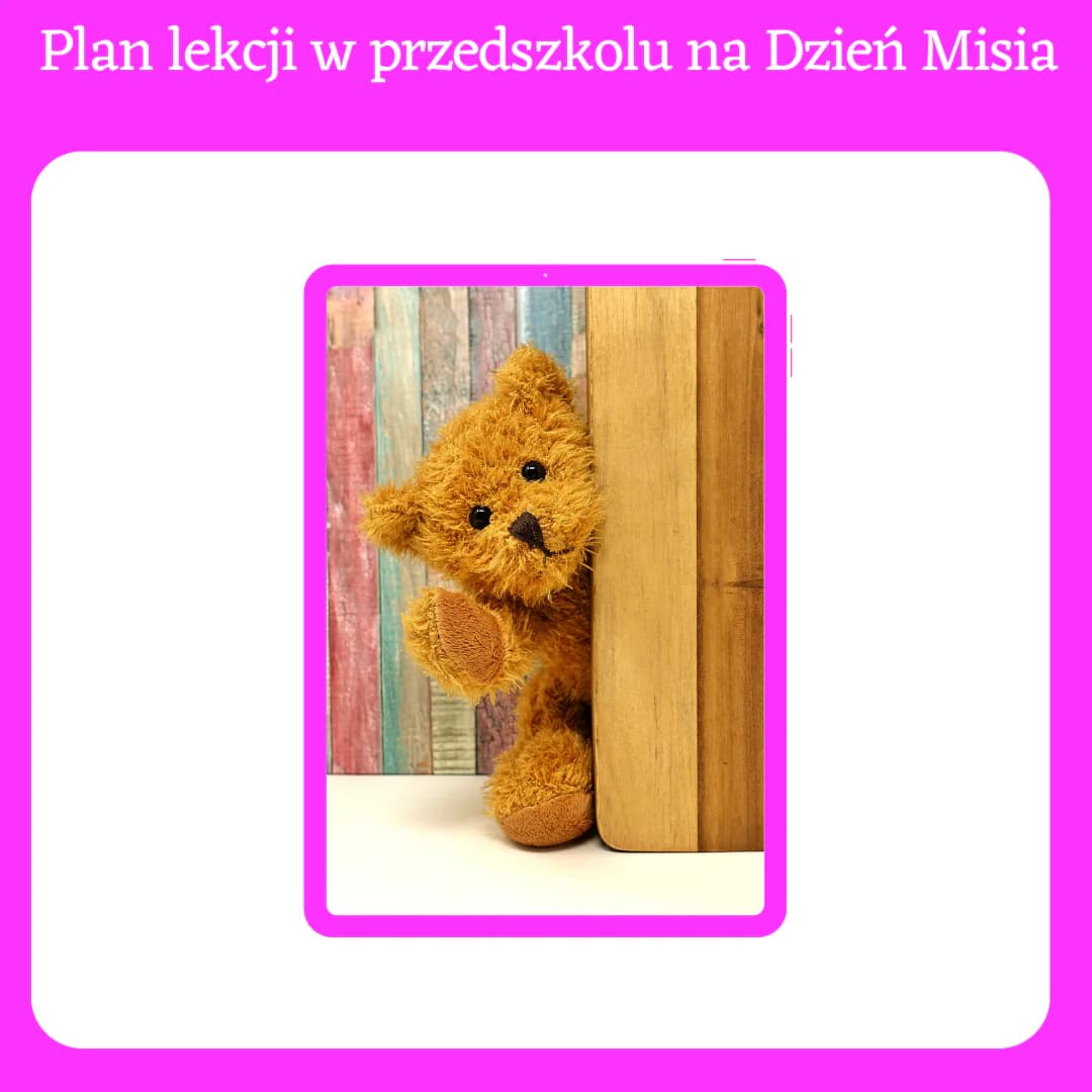 Teddy Bear – lesson plan na dzień Misia