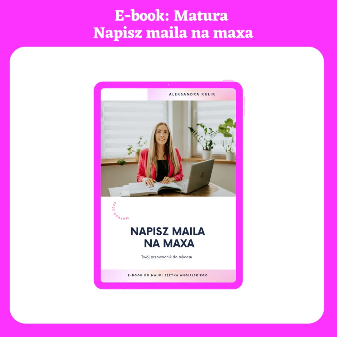 E- book: Matura – Napisz maila na maxa