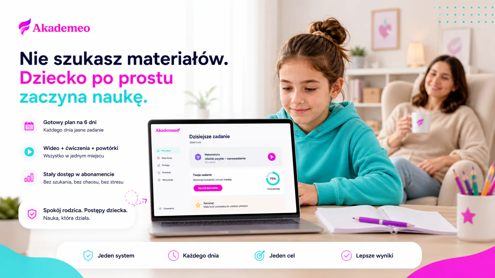 Platforma do nauki matematyki dla dzieci Akademeo