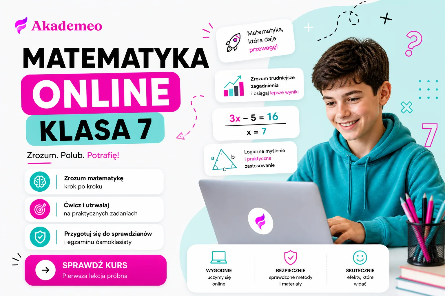 Matematyka klasa 7 online