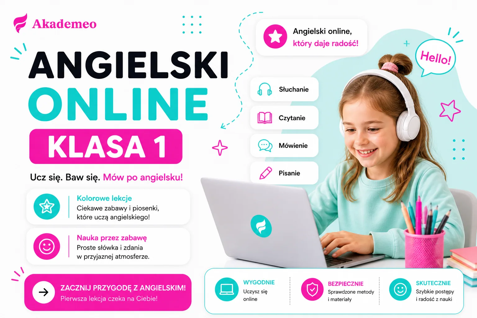 Angielski klasa 1