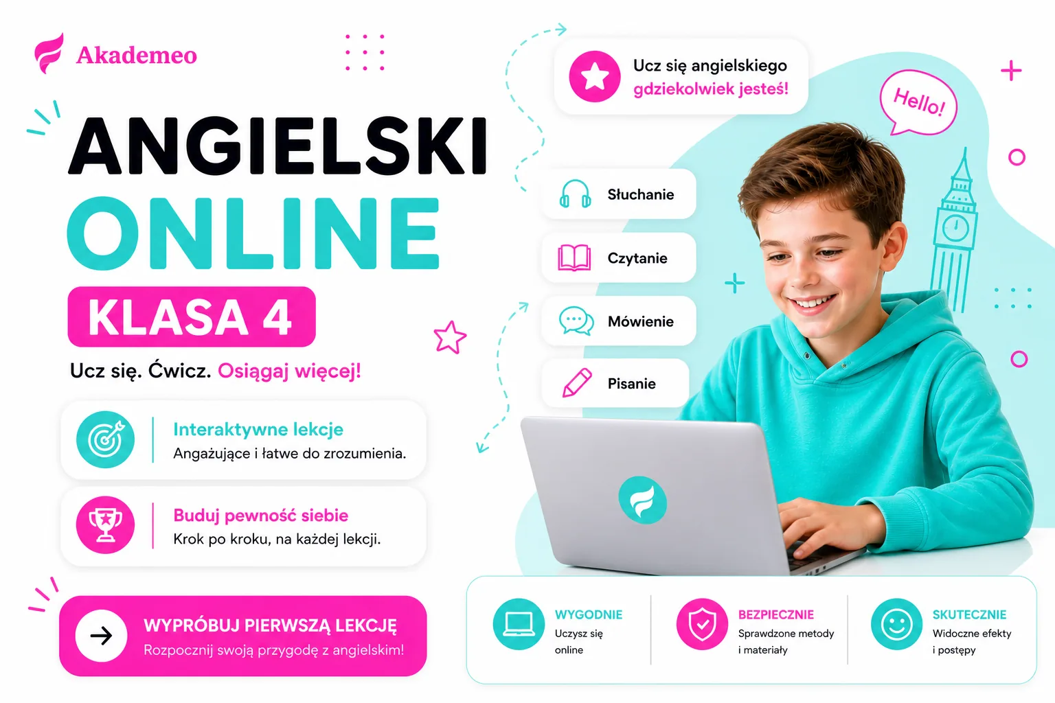 Angielski klasa 4