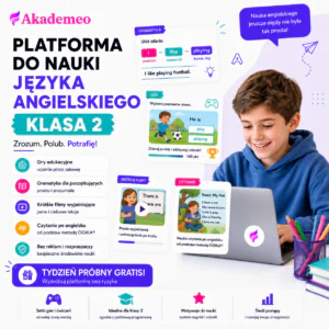 Angielski klasa 2 online - Akademeo