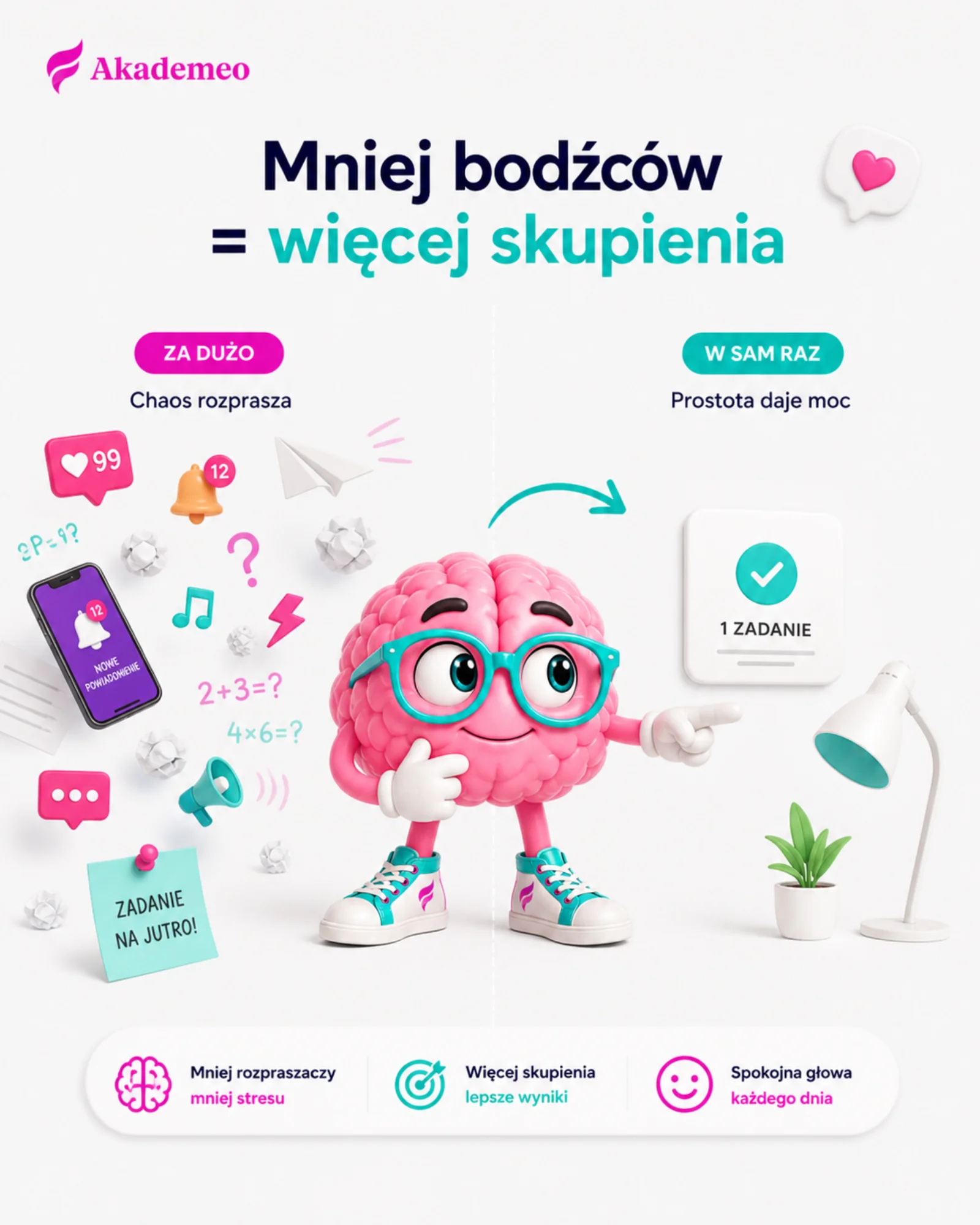 Plan nauki dla dziecka z ADHD