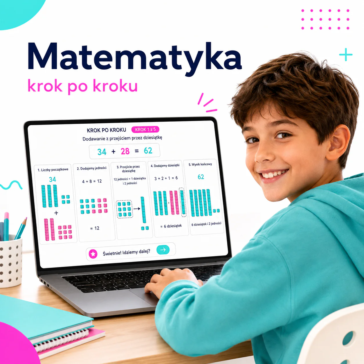 Kurs matematyki online dla dzieci - Akademeo